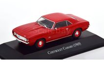Chevrolet Camaro 1969 red 1:43 Altaya American cars, масштабная модель, scale43