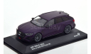 Audi RS6-R  ( C8 ) ABT  2022 mat purple 1:43 Solido, масштабная модель, scale43