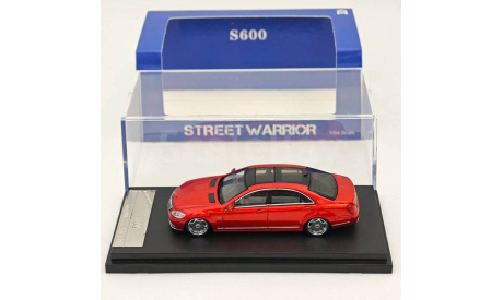 Mercedes-Benz S600L (W221)  1:64 Street Warrior, масштабная модель, scale64