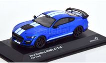 Ford Mustang Shelby GT500  2020 performance blue 1:43 Solido, масштабная модель, scale43