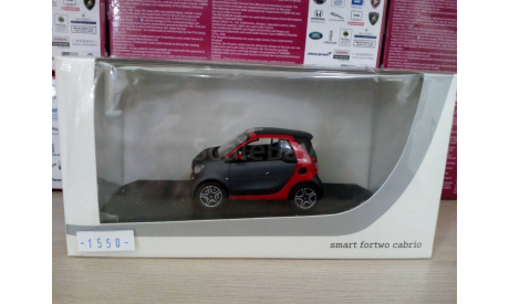 Smart Fortwo III Cabrio 2014 1:43 Norev, масштабная модель, scale43