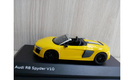 Audi R8 Spyder V10 2016 1:43 Herpa, масштабная модель, scale43