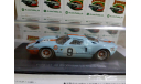 Ford GT40 #9 Winner Le Mans 1968 1:43 Spark, журнальная серия масштабных моделей, scale43