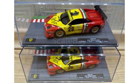 Ferrari F355 GT #28 24h Daytona 2000 Yellow Magic 1:43 Altaya, масштабная модель, scale43