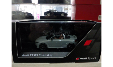 Audi TT RS Roadster nardo gray 1:43 iScale, масштабная модель, scale43