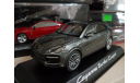 Porsche Cayenne Turbo coupe  2019 dark gray metallic 1:43 Norev, масштабная модель, scale43