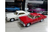 1967 Chevrolet Impala 4 doors sedan 1:43 Kinsmart, масштабная модель, scale43