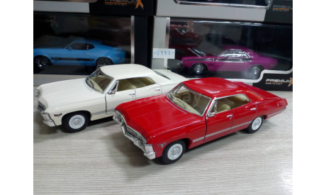 1967 Chevrolet Impala 4 doors sedan 1:43 Kinsmart, масштабная модель, scale43