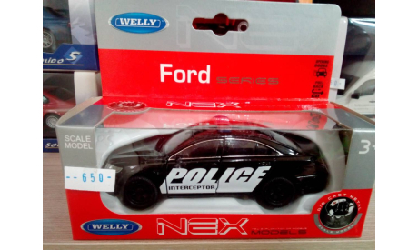FORD Police INTERCEPTOR  1:43 Welly, масштабная модель, scale43