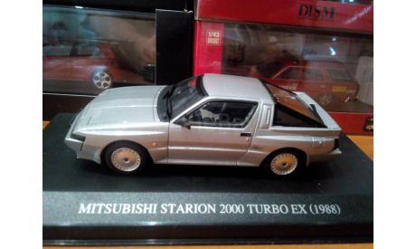 Mitsubishi Starion 2000 Turbo EX 1988 silver 1:43 DISM, масштабная модель, scale43
