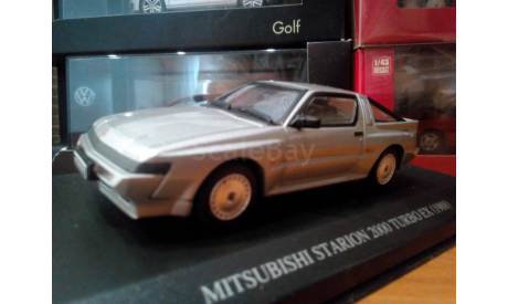 Mitsubishi Starion 2000 Turbo EX 1988 silver 1:43 DISM, масштабная модель, scale43