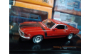 Ford Mustang Boss 302 1970  red/black 1:43 Ixo, масштабная модель, IXO Road (серии MOC, CLC), scale43