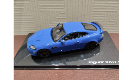 Jaguar XKR-S french racing blue 1:43 IXO, масштабная модель, IXO Road (серии MOC, CLC), scale43