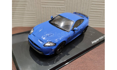 Jaguar XKR-S french racing blue 1:43 IXO, масштабная модель, IXO Road (серии MOC, CLC), scale43