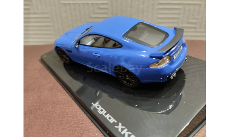Jaguar XKR-S french racing blue 1:43 IXO, масштабная модель, IXO Road (серии MOC, CLC), scale43
