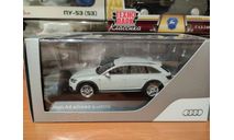 Audi A4 Allroad Quattro B9 2017 glacier white 1:43 Spark, масштабная модель, scale43