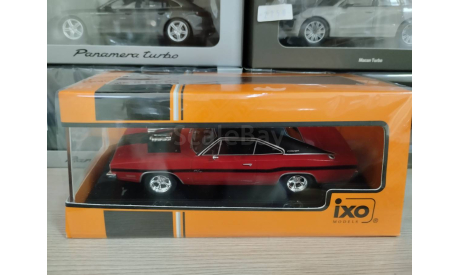 Dodge Charger R/T 1970  red/black 1:43 Ixo, масштабная модель, IXO Road (серии MOC, CLC), scale43