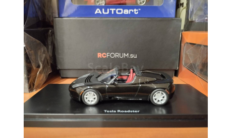 Tesla Roadster black 1:43 Schuco PRO.R43, масштабная модель, scale43