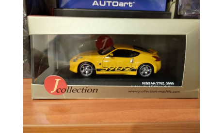 Nissan 370Z UK Yellow Limited Edition 2009 1:43 J-Collection, масштабная модель, scale43