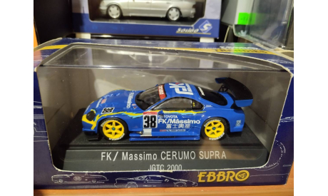 Toyota Supra MK4 A80 JGTC 2000 1:43 Ebbro, масштабная модель, scale43