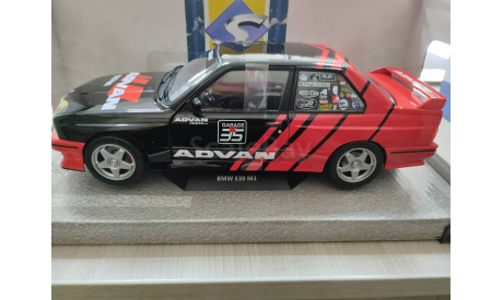 BMW E30 M3 Advan Drift Team  1990 1:18 Solido, масштабная модель, scale18