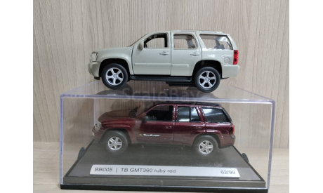 Chevrolet TrailBlazer 2005 cashmere metallic 1:43 BlackBox, масштабная модель, scale43