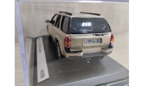 Chevrolet TrailBlazer 2005 cashmere metallic 1:43 BlackBox, масштабная модель, scale43