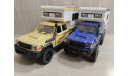 Toyota Land Cruiser 79 6x6 Duble Cab  1:43, масштабная модель, Welly, scale0