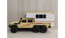 Toyota Land Cruiser 79 6x6 Duble Cab  1:43, масштабная модель, Welly, scale0