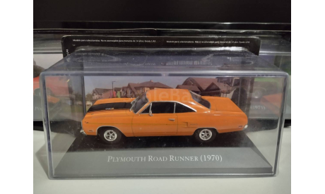 Plymouth Road Runner 1970 orange 1:43 Altaya American cars, масштабная модель, scale43