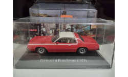 Plymouth Fury Sport 1975 red/white 1:43 Altaya American cars