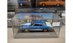 Pontiac GTO Royal Bobcat 1969 blue /white 1:43 Altaya American cars