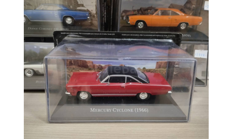 Mercury Cyclone 1966 red/black 1:43 Altaya American cars, масштабная модель, scale43