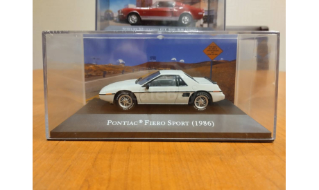 Pontiac Fiero Sport 1986 1:43 Altaya American cars, масштабная модель, scale43