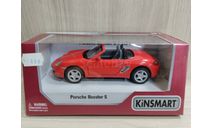 Porsche Boxster S 718 1:34 Kinsmart, масштабная модель, scale0