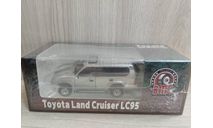 Toyota Land Cruiser LC95 silver 1:64 BM creations, масштабная модель, scale64