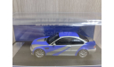 BMW E46 M3 silver/blue Need for Speed 1:64 Street Warrior, масштабная модель, scale64