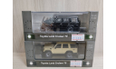 Toyota Land Cruiser 70 silver/black 1:64 Model 1, масштабная модель, scale64