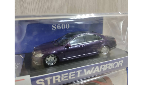 Mercedes-Benz S600L (W221)  1:64 Street Warrior, масштабная модель, scale64