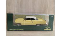 1955 Cadillac Coupe DeVille yellow 1:43 GFCC Toys, масштабная модель, scale43