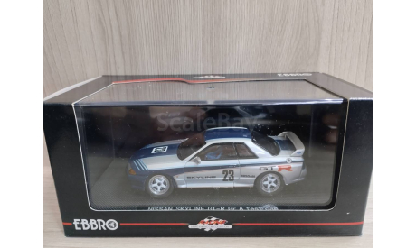 Nissan Skyline GT-R test car (R32) 1:43 Ebbro, масштабная модель, scale43