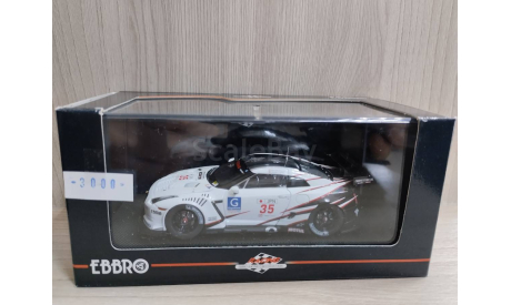 Nissan Skyline GT-R GT1 2009 Silverstone (R35) 1:43 Ebbro, масштабная модель, scale43
