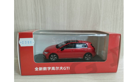 Volkswagen VW Golf VIII GTI 2021 1:43, масштабная модель, scale43