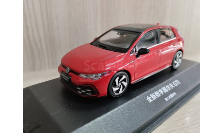 Volkswagen VW Golf VIII GTI 2021 1:43, масштабная модель, scale43