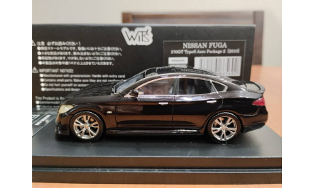 Nissan Fuga 370 GT Type S gen. 2 (Y51) 2010 1/43 Wit’s, масштабная модель, scale43
