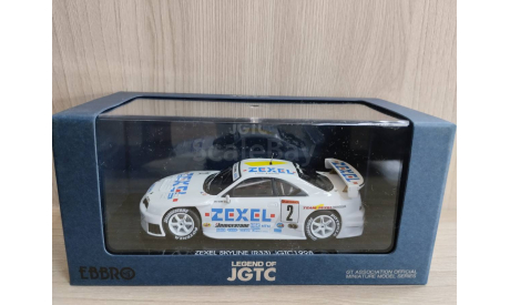 Nissan Skyline Zexel (R33) JGTC 1998 1:43 Ebbro, масштабная модель, scale43