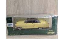 1955 Cadillac Coupe DeVille yellow/black 1:43 GFCC Toys, масштабная модель, scale43