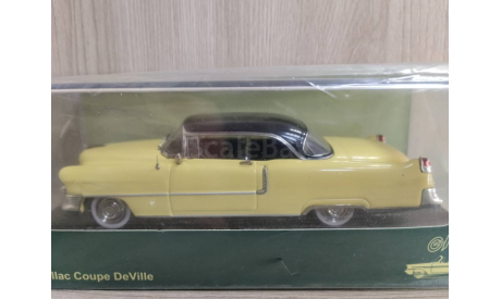 1955 Cadillac Coupe DeVille yellow/black 1:43 GFCC Toys, масштабная модель, scale43