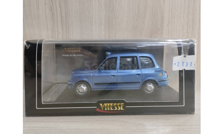 Austin TX1 London Taxi Cab 1998 light blue 1:43 Vitesse, масштабная модель, scale43