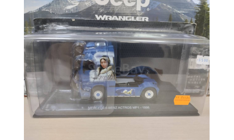 Mercedes-Benz Actros MP1 1998 arctic 1:43 Hachette Truck, масштабная модель, scale43